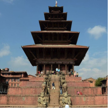  Temple Nyatapola. Bhaktapur